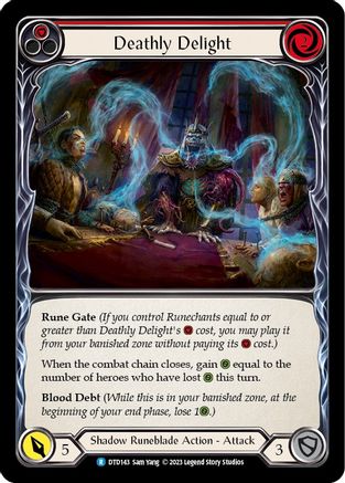 Image of Deathly Delight (Red) [DTD143] (Dusk Till Dawn)