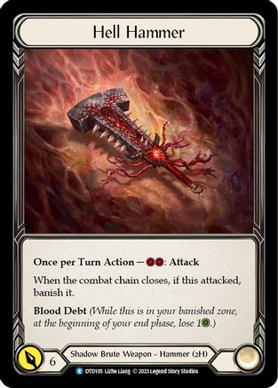 Image of Hell Hammer [DTD105] (Dusk Till Dawn)