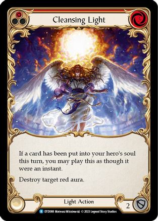 Image of Cleansing Light (Red) [DTD088] (Dusk Till Dawn)  Rainbow Foil