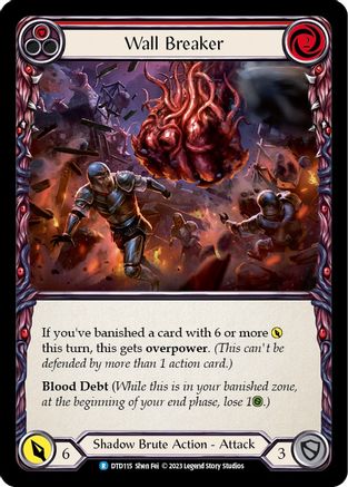 Image of Wall Breaker (Red) [DTD115] (Dusk Till Dawn)