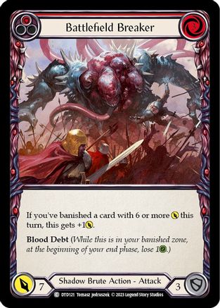 Image of Battlefield Breaker (Red) [DTD121] (Dusk Till Dawn)