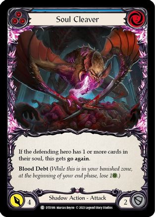 Image of Soul Cleaver (Blue) [DTD186] (Dusk Till Dawn)