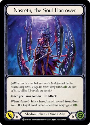 Image of Nasreth, the Soul Harrower [DTD193] (Dusk Till Dawn)