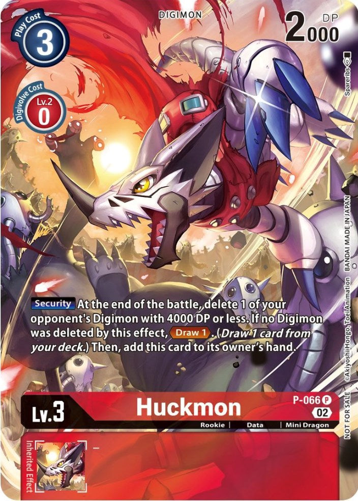 Image of Huckmon [P-066] (Official Tournament Pack Vol. 10) [Promotional Cards]