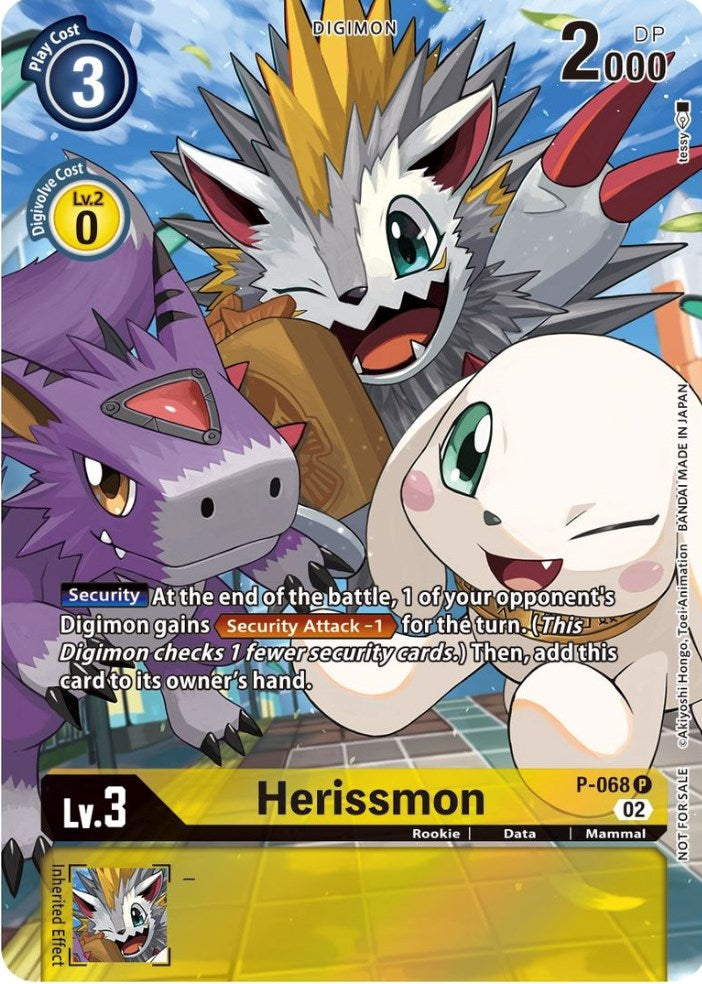 Image of Herissmon [P-068] (Official Tournament Pack Vol. 10) [Promotional Cards]