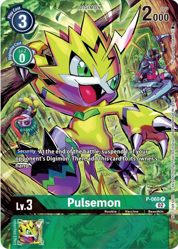 Image of Pulsemon [P-069] (Official Tournament Pack Vol. 10) [Promotional Cards]