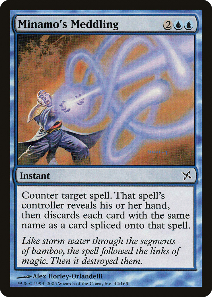 Image of Minamo's Meddling [Betrayers of Kamigawa]
