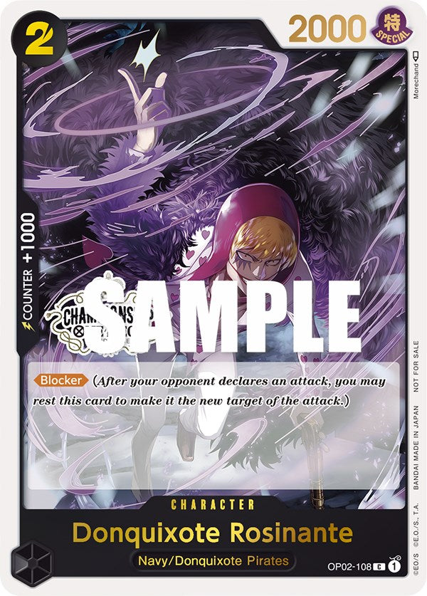 Image of Donquixote Rosinante (Store Championship Participation Pack) [One Piece Promotion Cards]