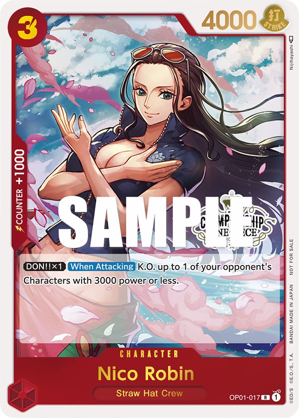 Image of Nico Robin (Store Championship Participation Pack) [One Piece Promotion Cards]