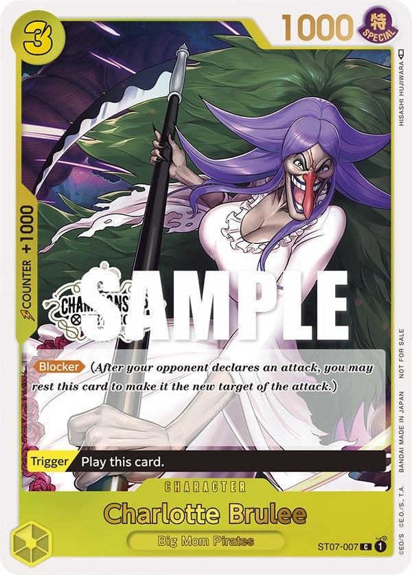 Image of Charlotte Brulee (Store Championship Participation Pack) [One Piece Promotion Cards]