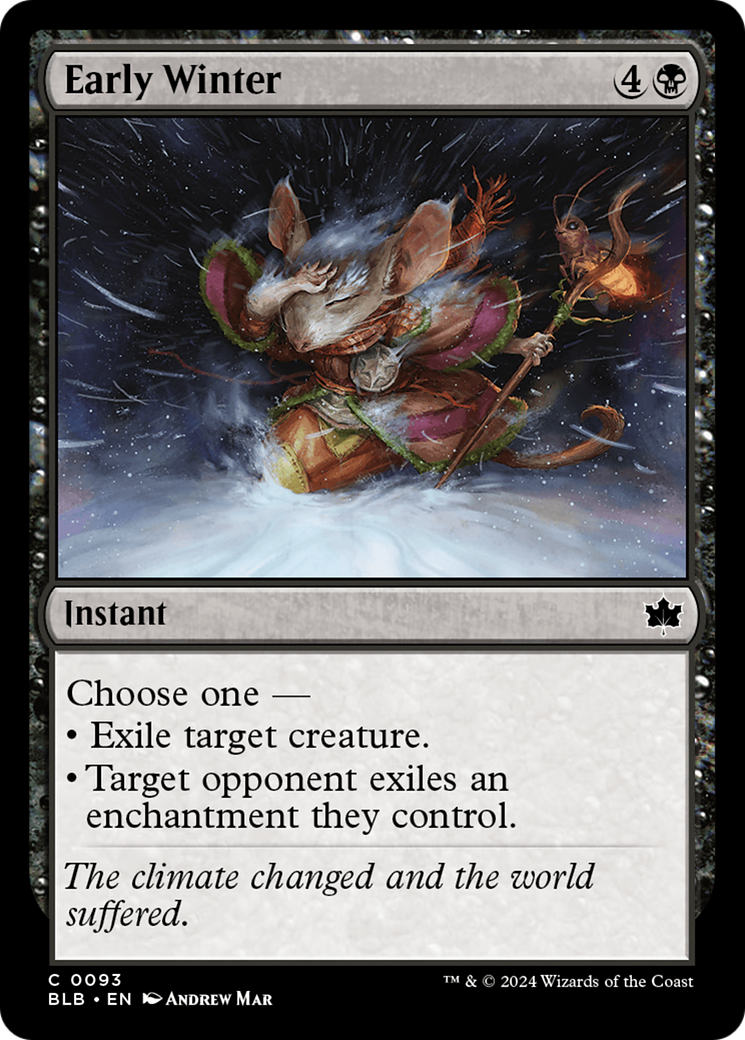 Image of Early Winter [Bloomburrow]