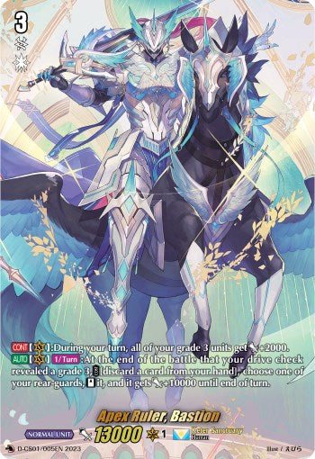 Image of Apex Ruler, Bastion (D-CS01/005EN) [Deluxe Collector's Set 01: Vanguard Deluxe]
