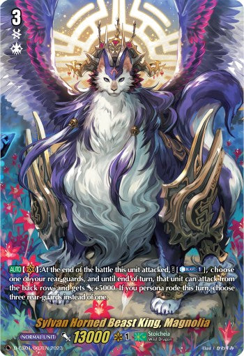Image of Sylvan Horned Beast King, Magnolia (D-CS01/007EN) [Deluxe Collector's Set 01: Vanguard Deluxe]