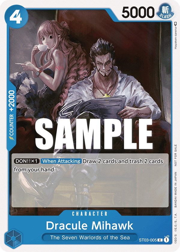 Image of Dracule Mihawk (Tournament Pack Vol. 4) [One Piece Promotion Cards]