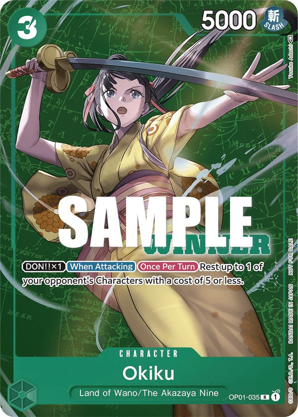 Image of Okiku (Tournament Pack Vol. 4) [Winner] [One Piece Promotion Cards]