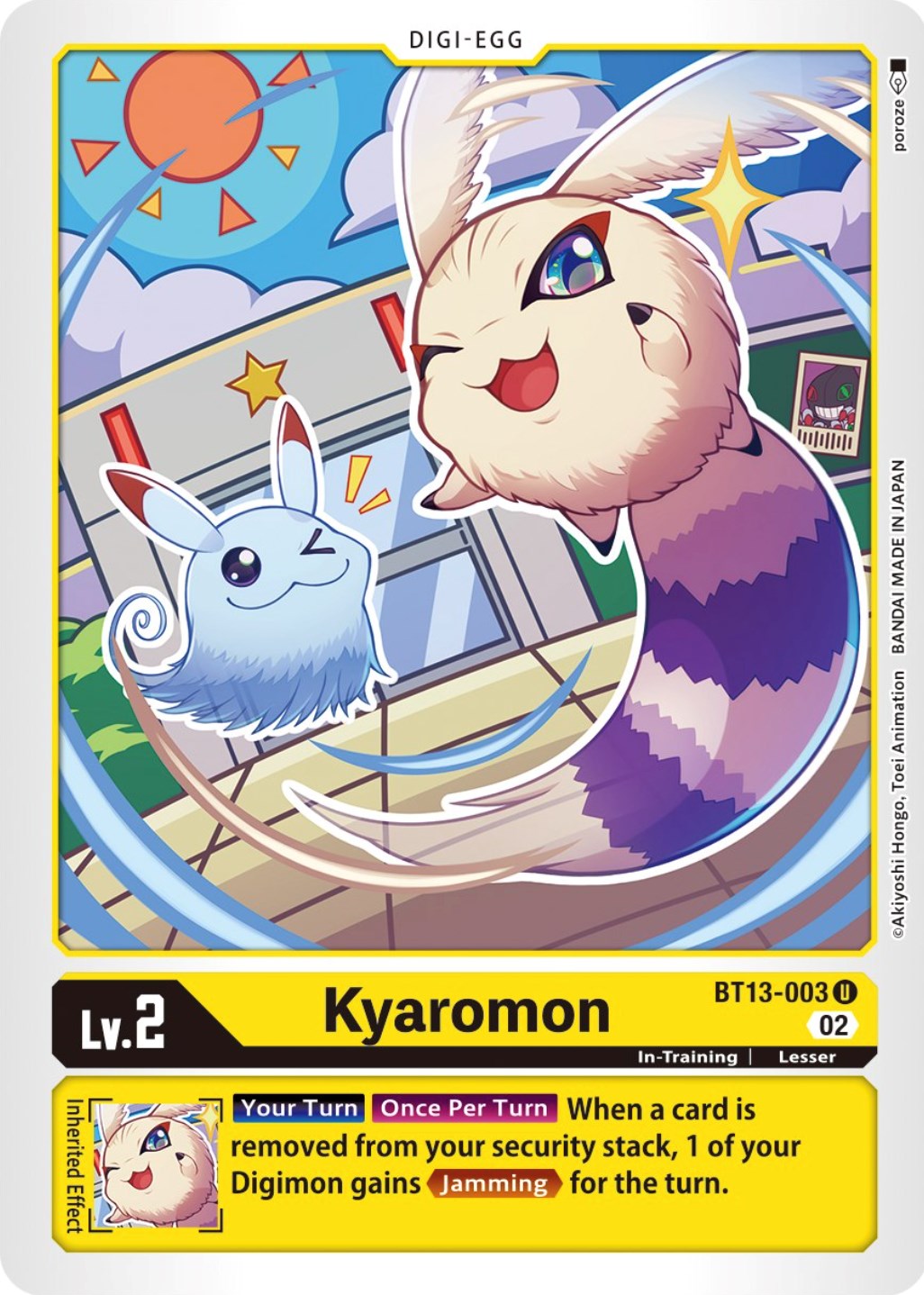 Image of Kyaromon [BT13-003] [Versus Royal Knights Booster]