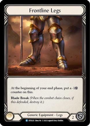 Image of Frontline Legs [DTD225] (Dusk Till Dawn)  Cold Foil