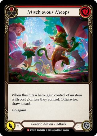 Image of Mischievous Meeps [DTD227] (Dusk Till Dawn)  Rainbow Foil