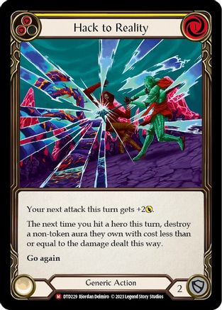 Image of Hack to Reality [DTD229] (Dusk Till Dawn)  Rainbow Foil