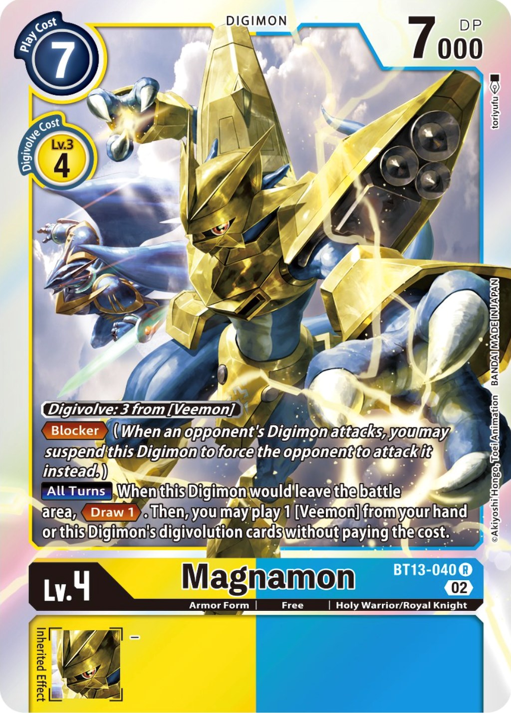Image of Magnamon [BT13-040] [Versus Royal Knights Booster]