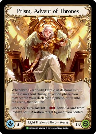 Image of Prism, Advent of Thrones [HER084] (Promo)  Cold Foil