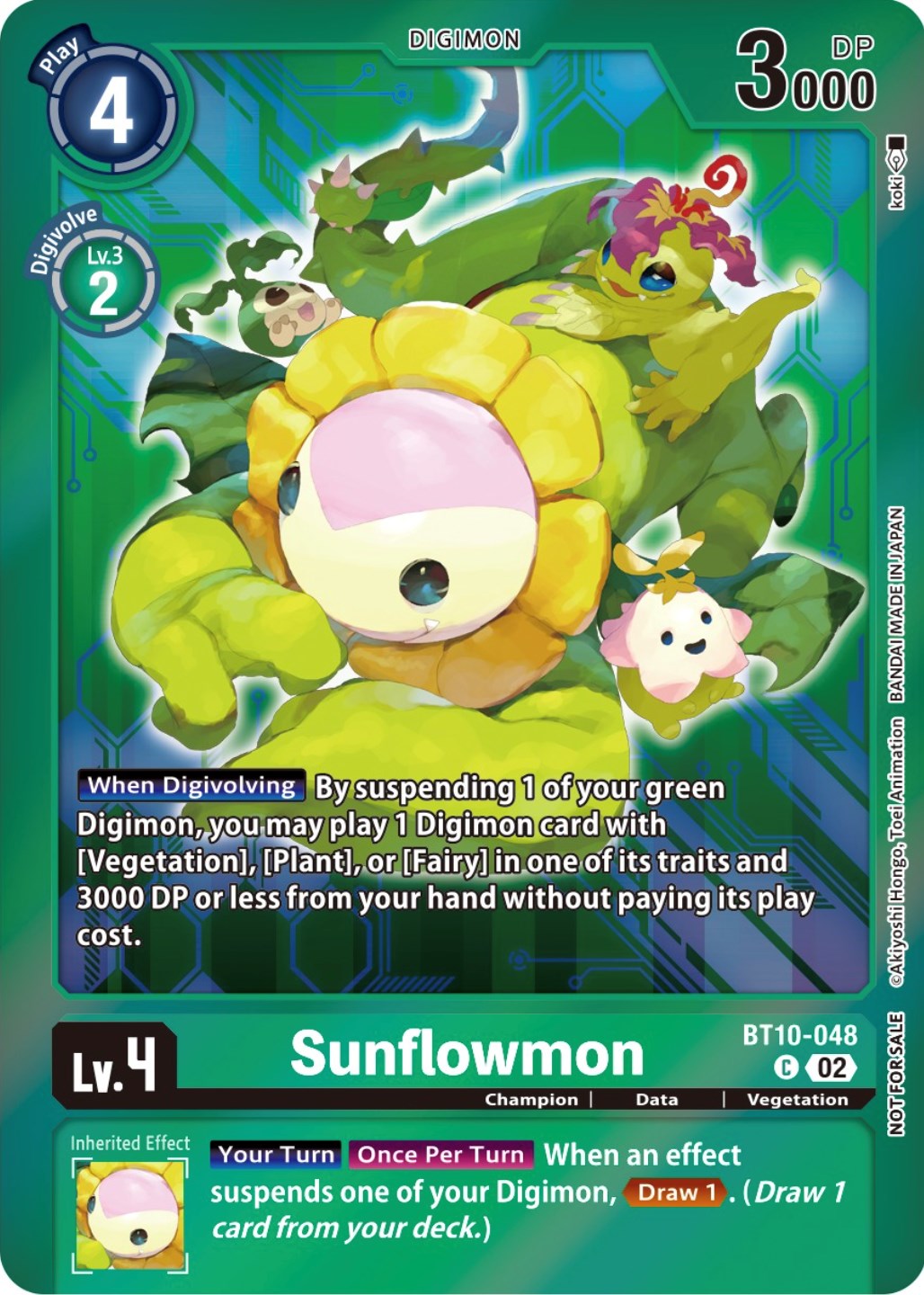 Image of Sunflowmon [BT10-048] (Event Pack 5) [Xros Encounter Promos]