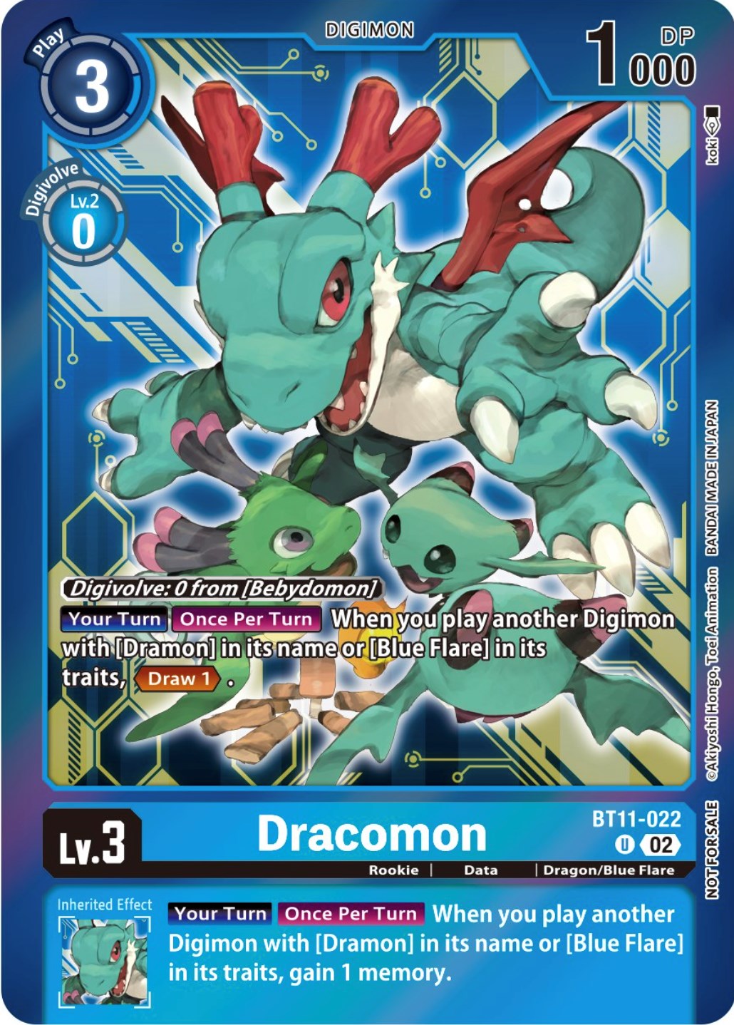 Image of Dracomon [BT11-022] (Event Pack 5) [Dimensional Phase Promos]