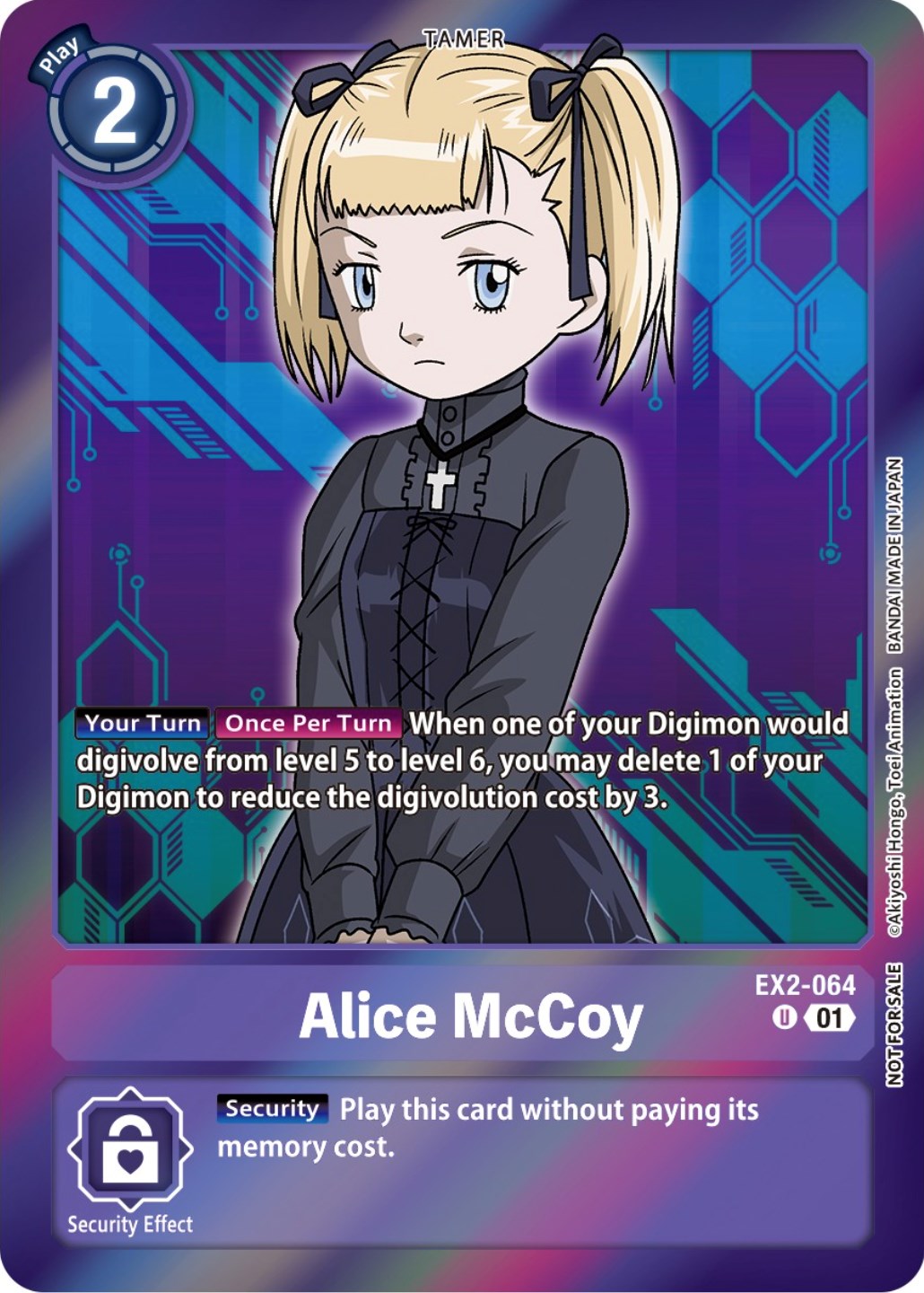 Image of Alice McCoy [EX2-064] (Event Pack 5) [Digital Hazard Promos]