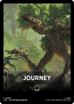 Image of Journey Theme Card [The Lord of the Rings: Tales of Middle-Earth Tokens]