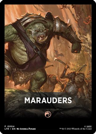 Image of Marauders Theme Card [The Lord of the Rings: Tales of Middle-Earth Tokens]
