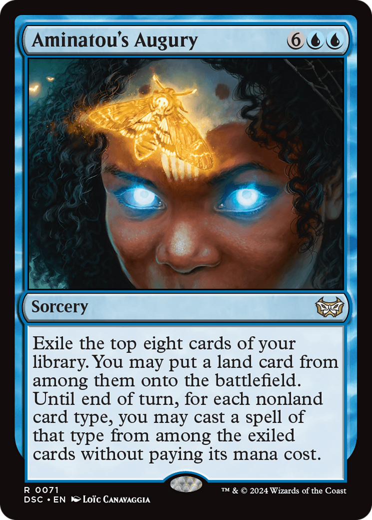 Image of Aminatou's Augury [Duskmourn: House of Horror Commander]