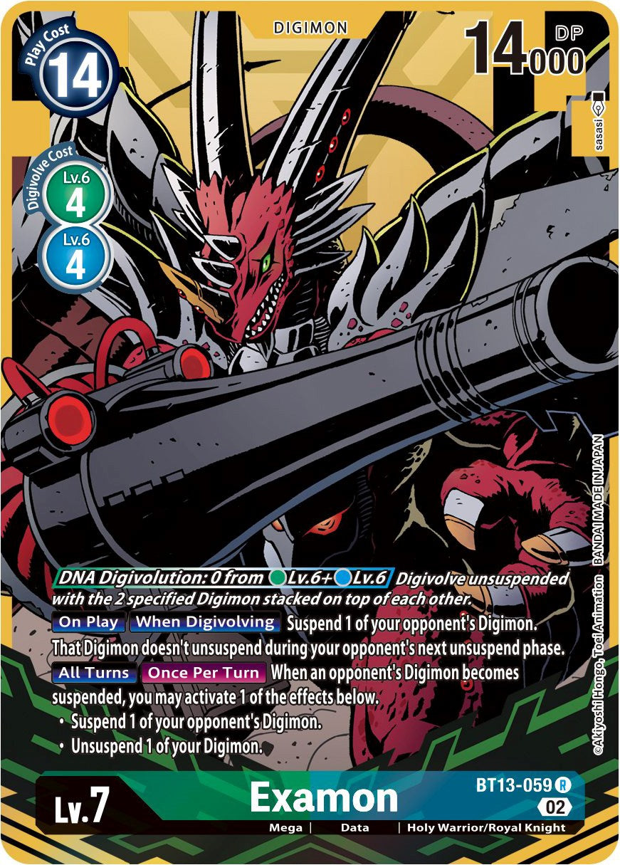Image of Examon [BT13-059] (Alternate Art) [Versus Royal Knights Booster]