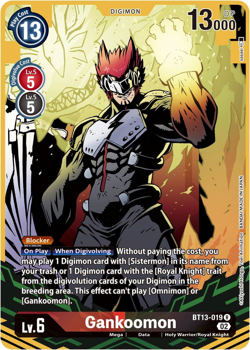 Image of Gankoomon [BT13-019] (Alternate Art) [Versus Royal Knights Booster]