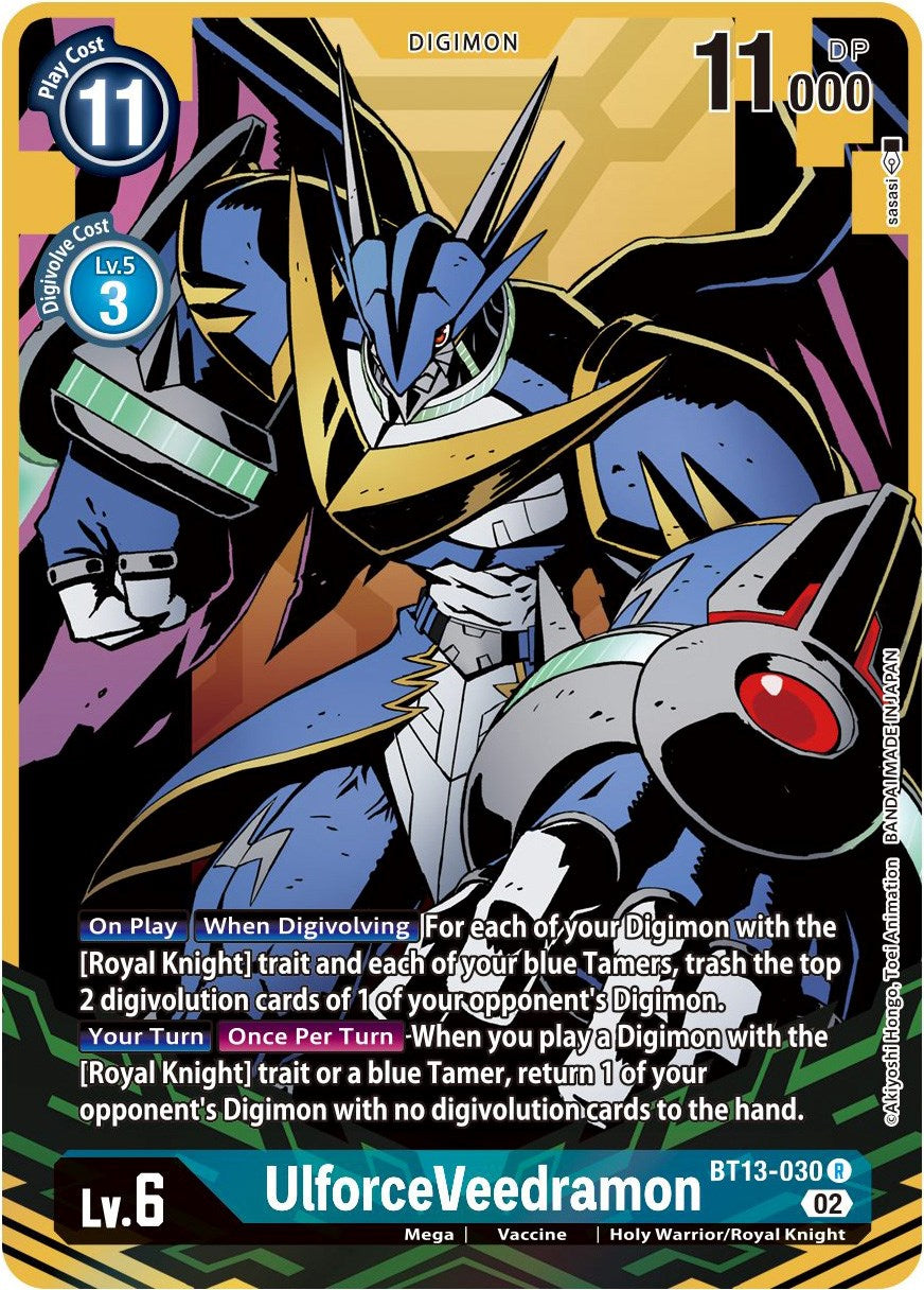 Image of UlforceVeedramon [BT13-030] (Alternate Art) [Versus Royal Knights Booster]