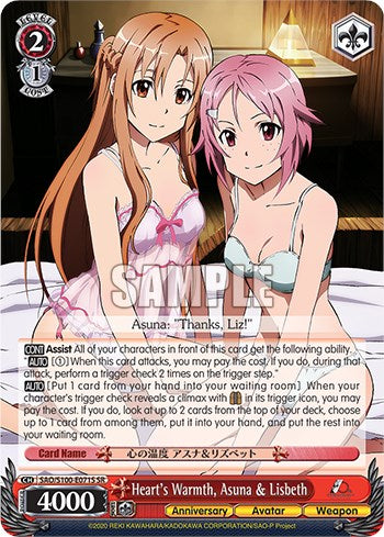 Image of Heart's Warmth, Asuna & Lisbeth [Sword Art Online Animation 10th Anniversary]