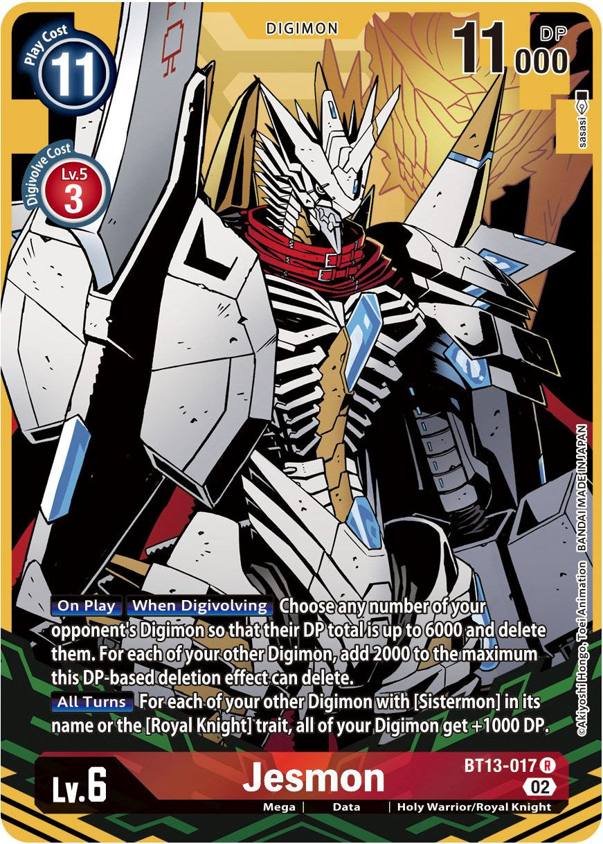 Image of Jesmon [BT13-017] (Alternate Art) [Versus Royal Knights Booster]