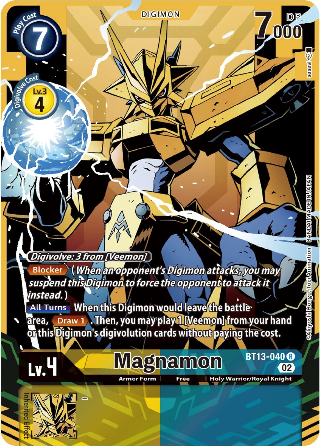 Image of Magnamon [BT13-040] (Alternate Art) [Versus Royal Knights Booster]