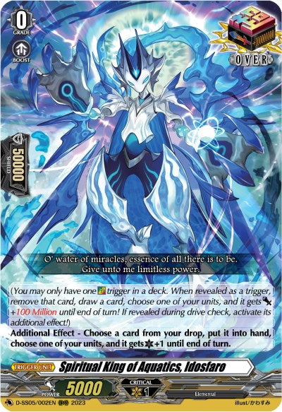 Image of Spiritual King of Aquatics, Idosfaro (D-SS05/002EN) [Festival Booster 2023]