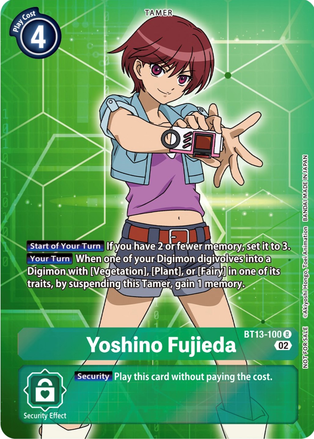 Image of Yoshino Fujieda [BT13-100] (Box Topper) [Versus Royal Knights Booster]