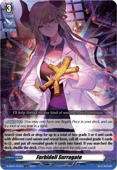 Image of Forbidoll Surrogate (D-SS05/003EN) [Festival Booster 2023]