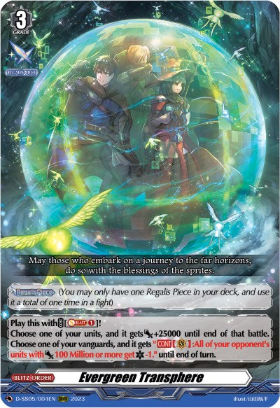 Image of Evergreen Transphere (D-SS05/004EN) [Festival Booster 2023]