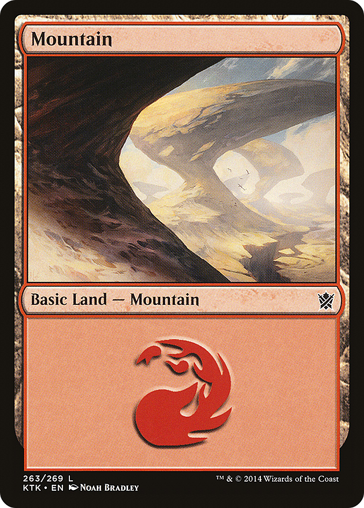Image of Mountain (263) [Khans of Tarkir]