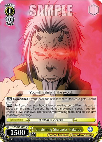 Image of Unrelenting Sharpness, Hakurou [That Time I Got Reincarnated as a Slime Vol.3]