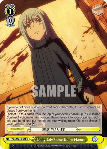 Image of Daily Life Gone Up in Flames [That Time I Got Reincarnated as a Slime Vol.3]