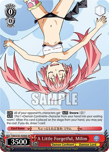 Image of A Little Forgetful, Milim [That Time I Got Reincarnated as a Slime Vol.3]