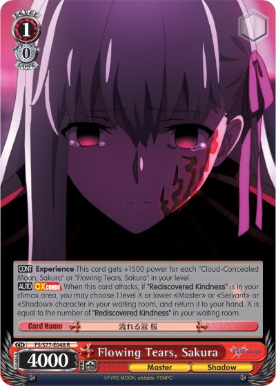 Image of Flowing Tears, Sakura (FS/S77-E048 R) [Fate/Stay Night [Heaven's Feel] Vol.2]