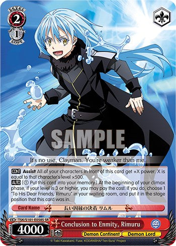 Image of Conclusion to Enmity, Rimuru [That Time I Got Reincarnated as a Slime Vol.3]