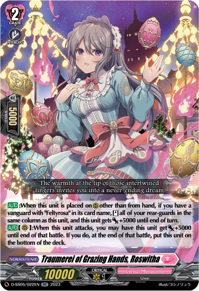 Image of Traumerei of Grazing Hands, Roswitha (D-SS05/022EN) [Festival Booster 2023]