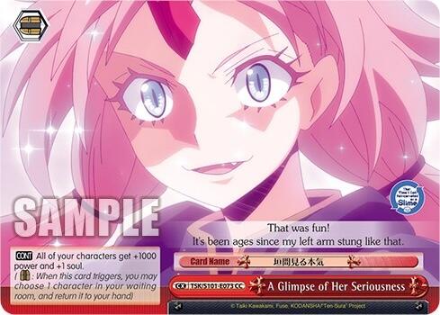 Image of A Glimpse of Her Seriousness [That Time I Got Reincarnated as a Slime Vol.3]