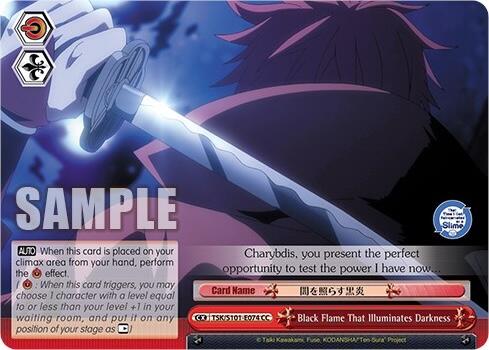 Image of Black Flame That Illuminates Darkness [That Time I Got Reincarnated as a Slime Vol.3]